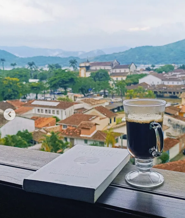 Varanda com vista para o Centro Histórico